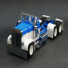 Blue Racing Truck